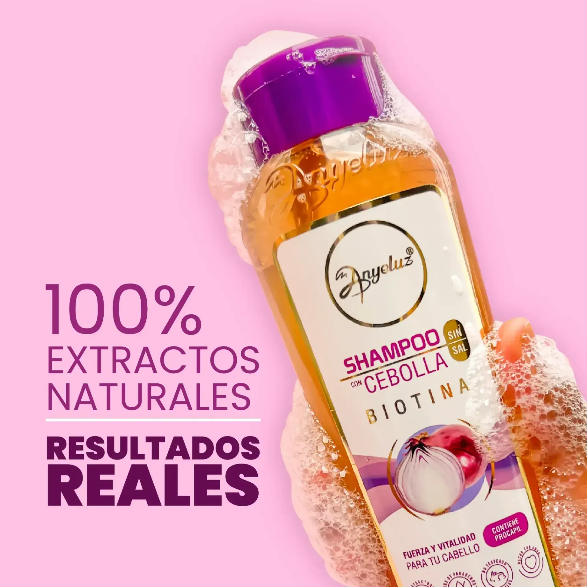 SHAMPOO DE CEBOLLA *500ml