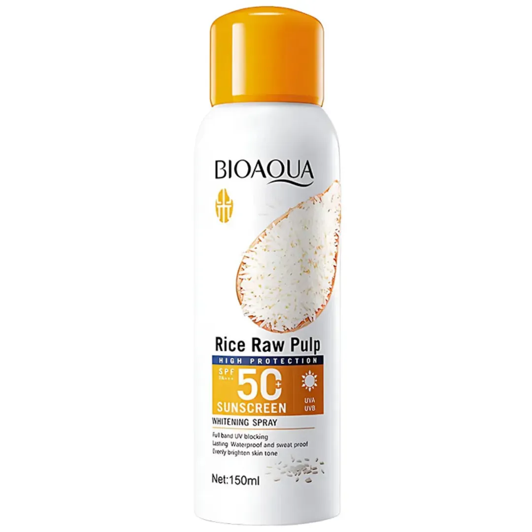 Protector Solar en Spray de Arroz Bioaqua
