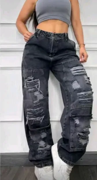 Jeans palazos dama