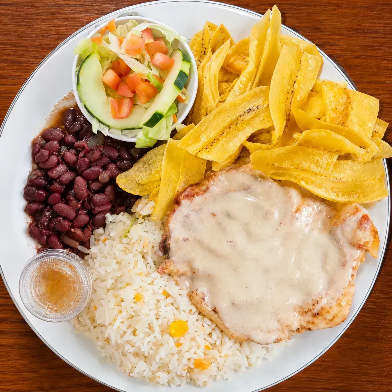 Pollo en salsa jalapeña