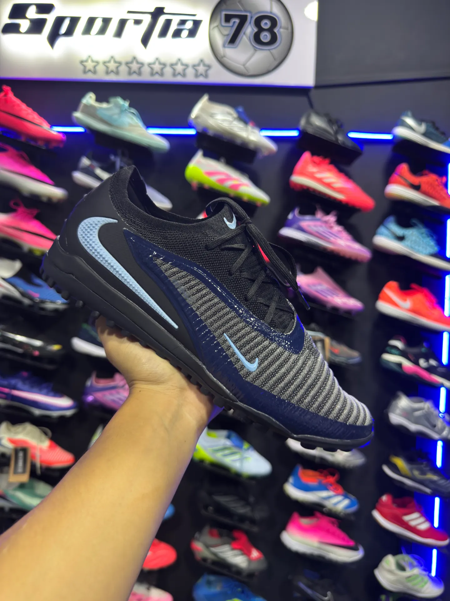 Nike Phamton gx6 TF / Negro-Azul