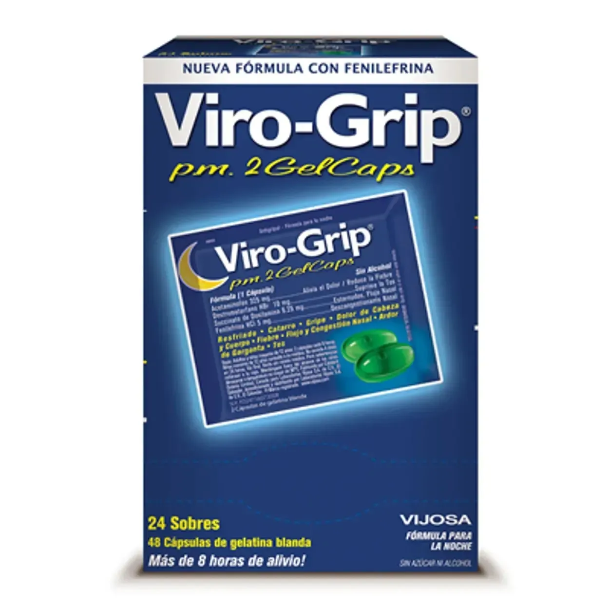 VIRO-GRIP PM GELCAPS X 24 SOBRES