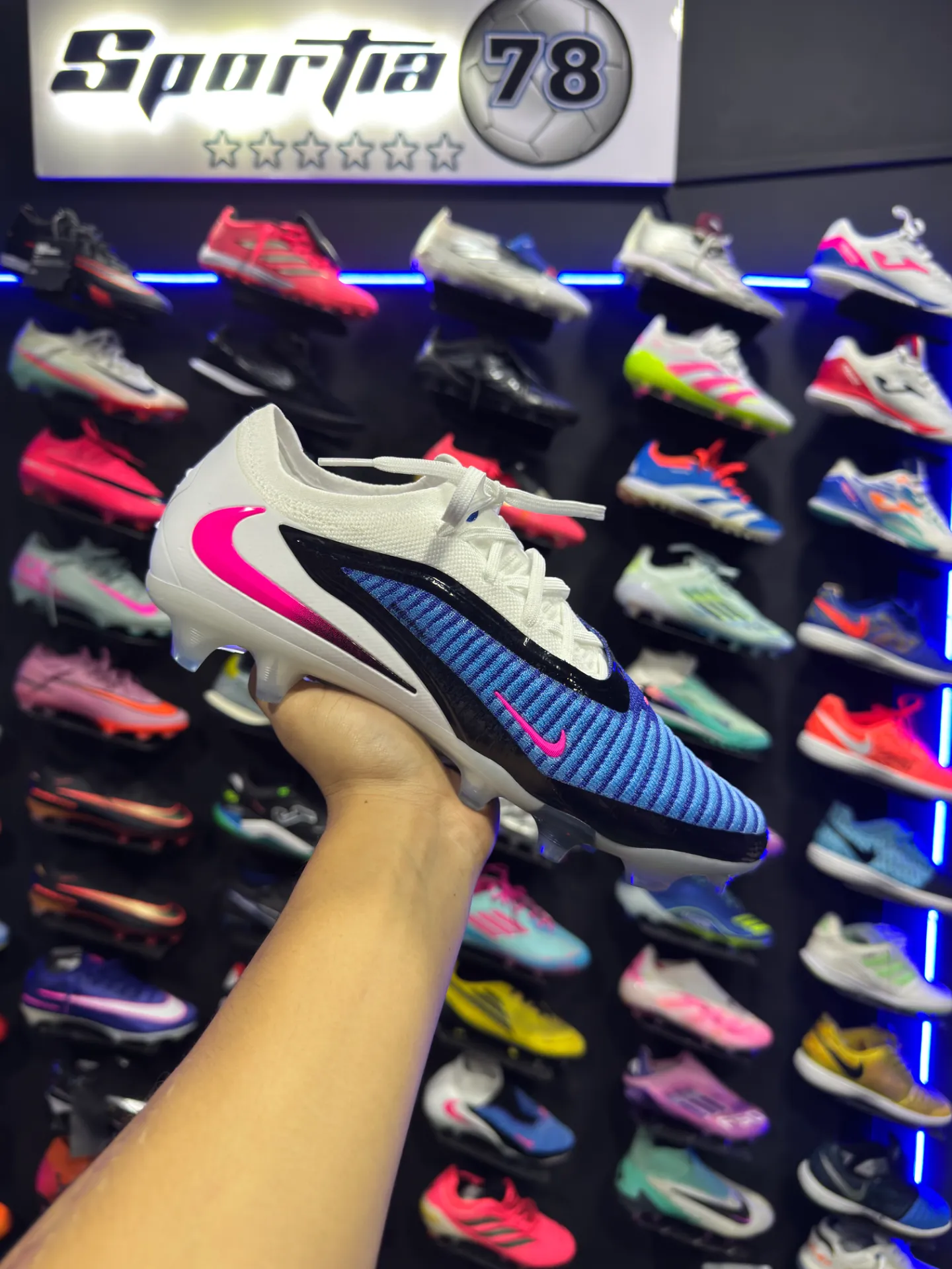 Phamton Gx6 / Azul-Blanco-Fucsia