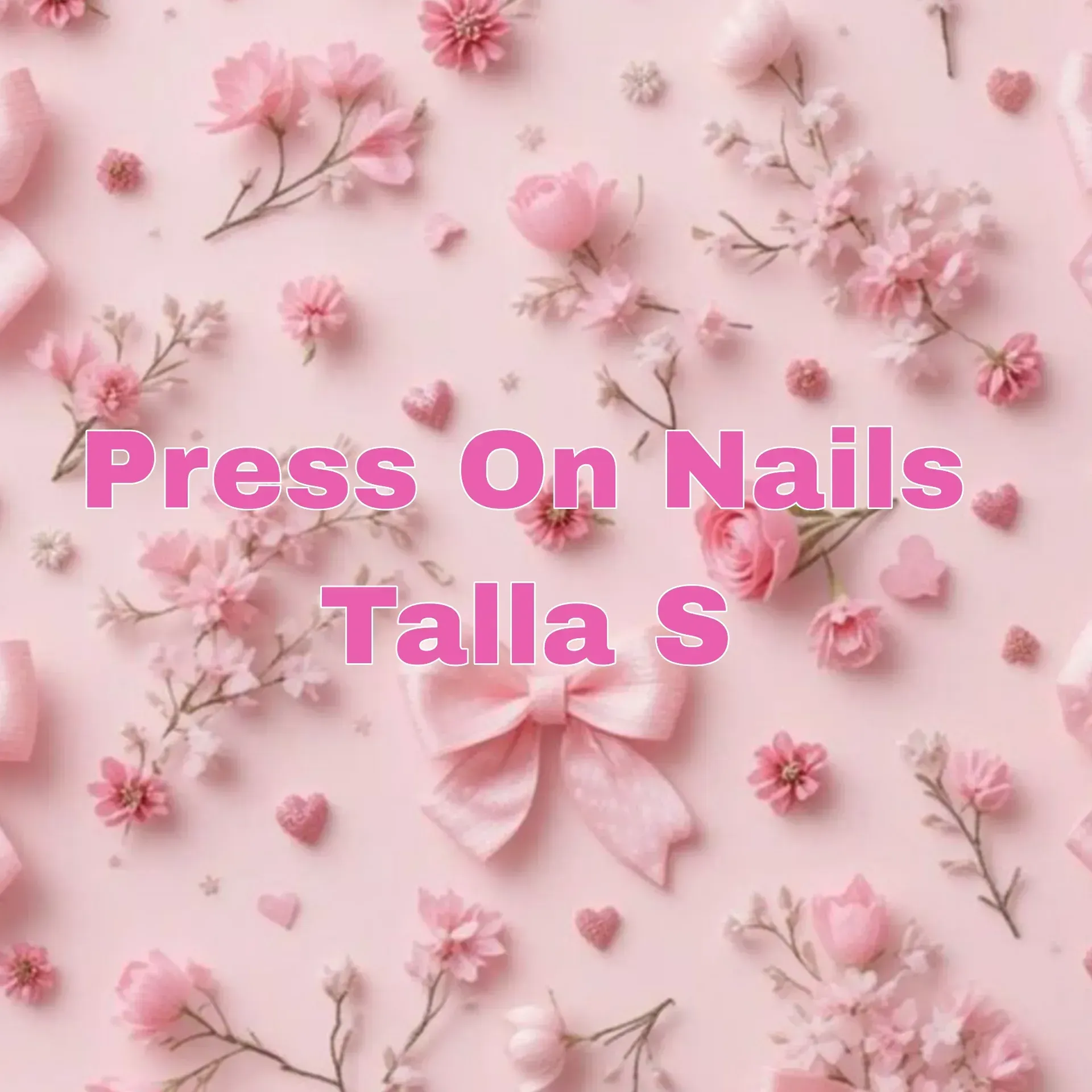 Press On Nails hechas a mano Talla S