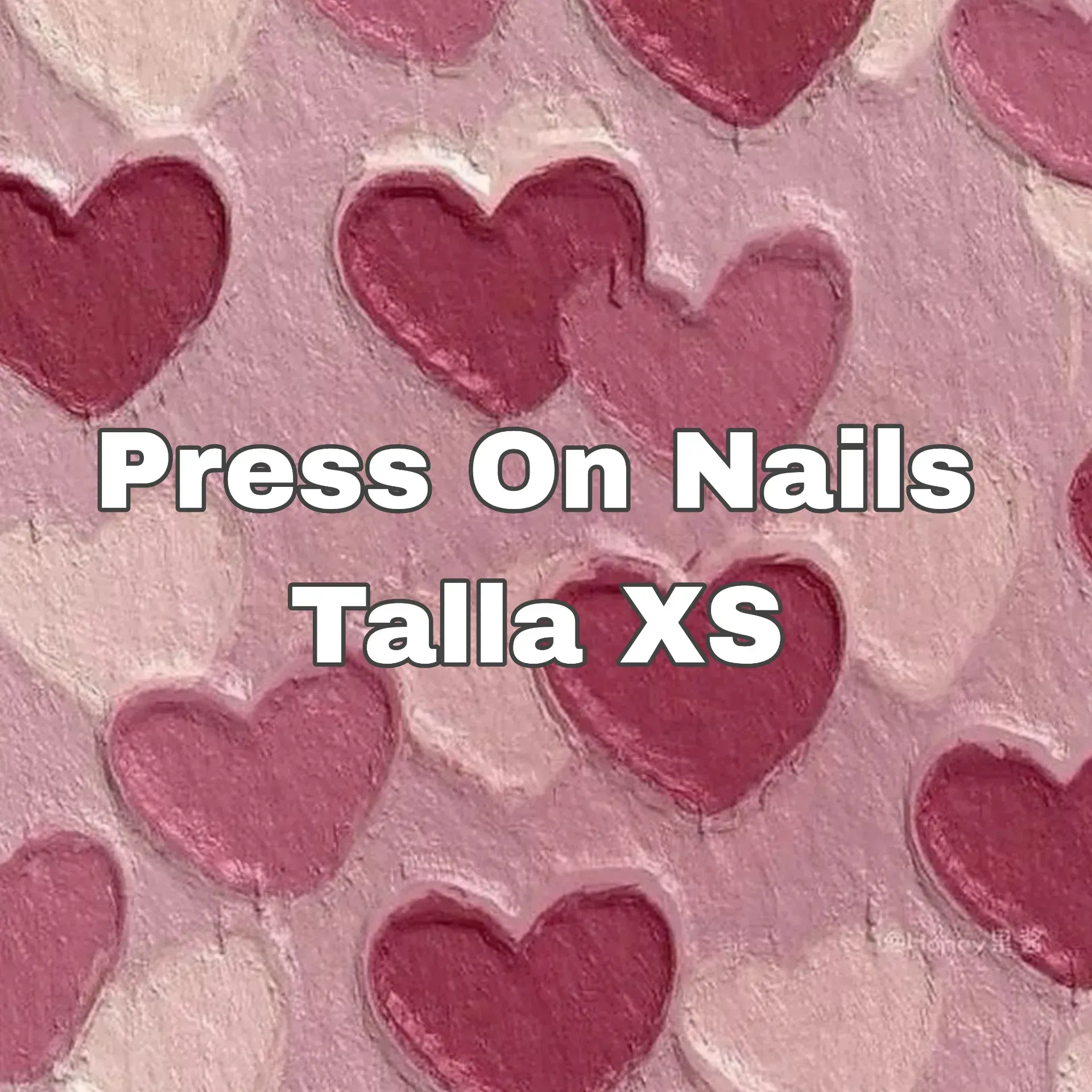 Press On Nails hechas a mano XS