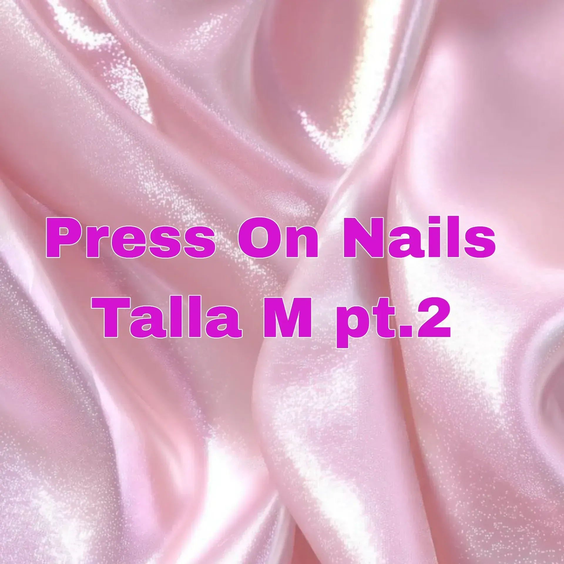 Press On Nails hechas a mano Talla M.pt 2