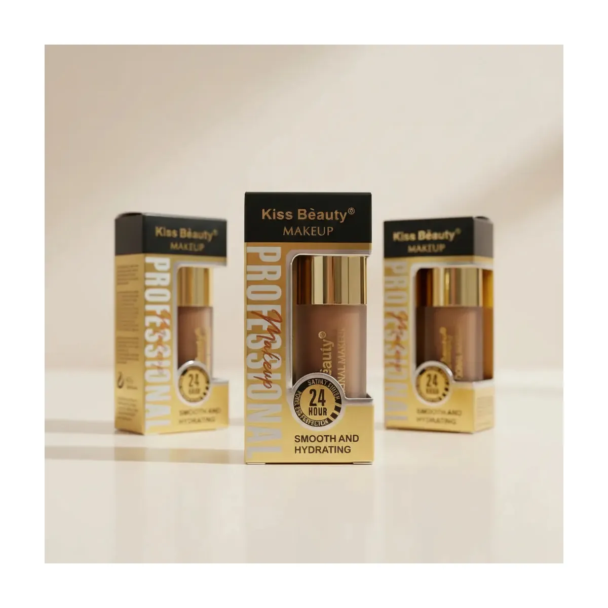 Contorno Bronzer e Iluminador Kiss beauty