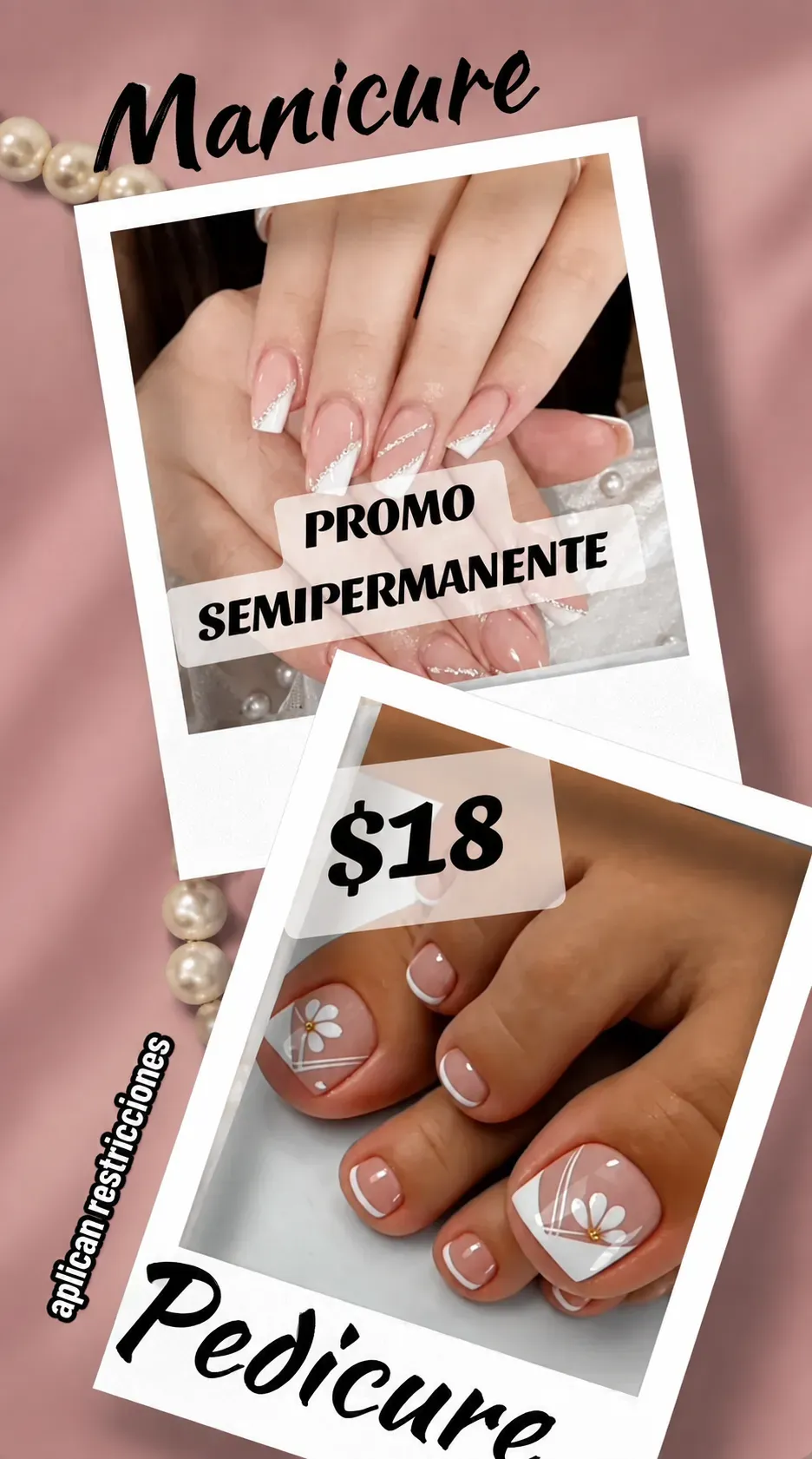 Manicure y Pedicure semipermanente