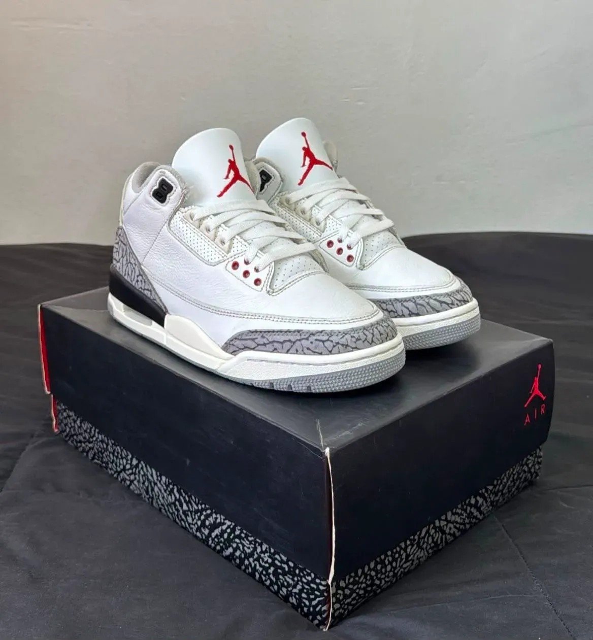 JORDAN RETRO 3 MEN WHITE CEMENT