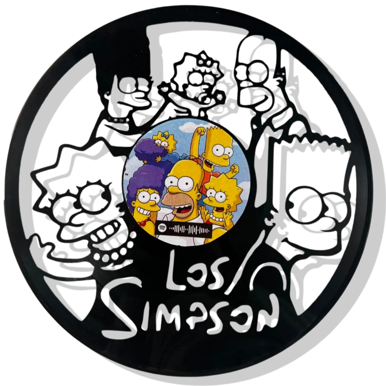 Disco Decorativo Los Simpsons