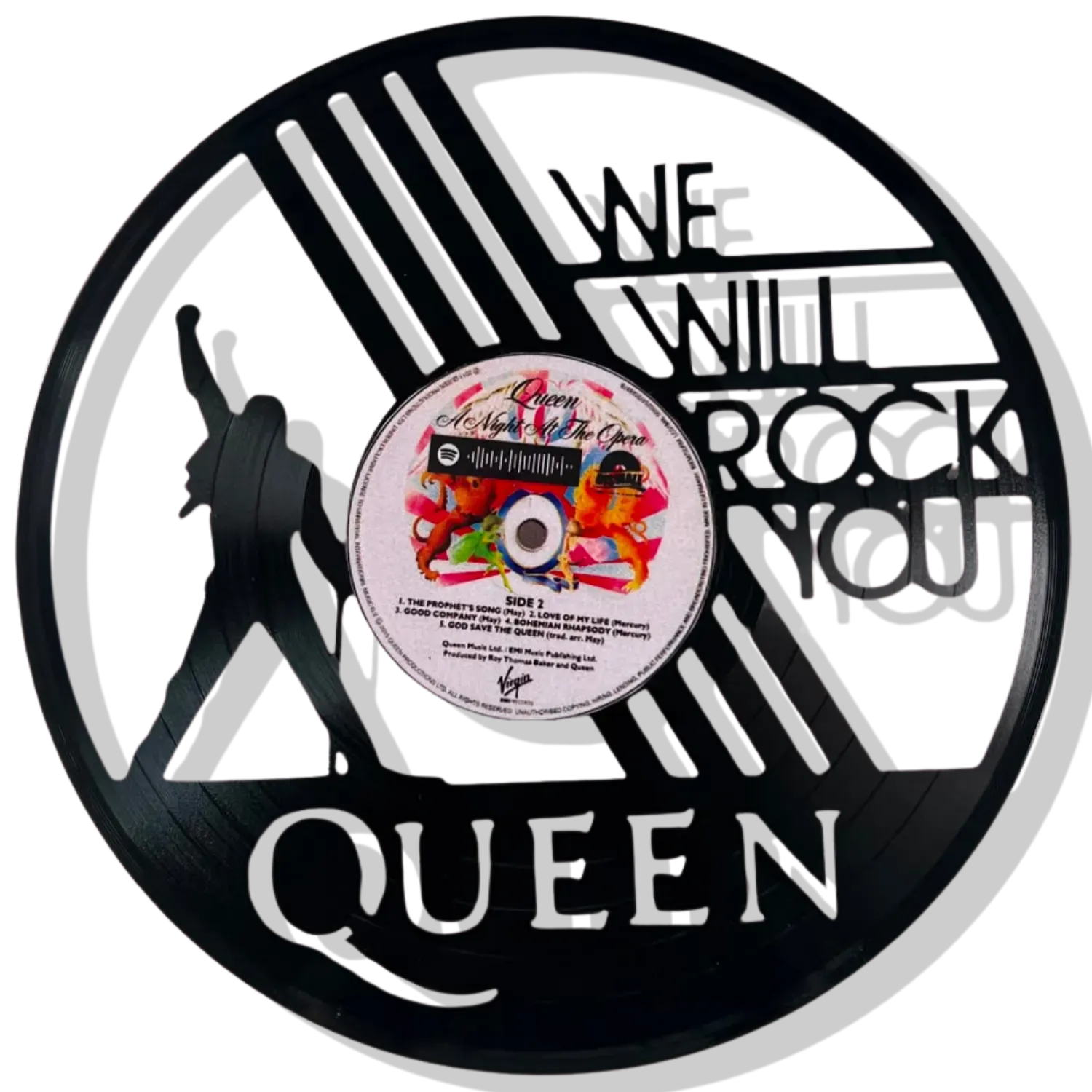 Disco Decorativo Queen 02