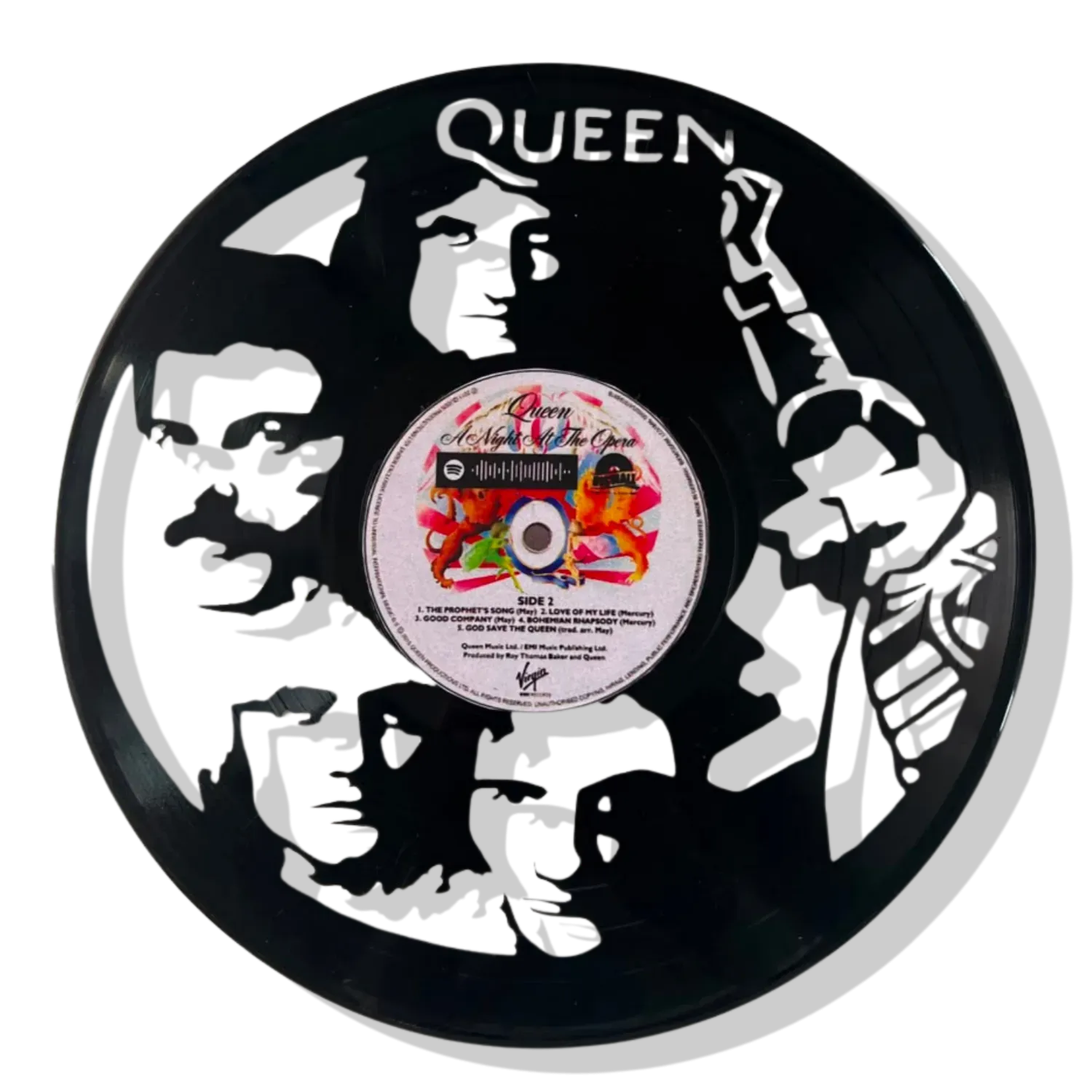 Disco Decorativo Queen 03