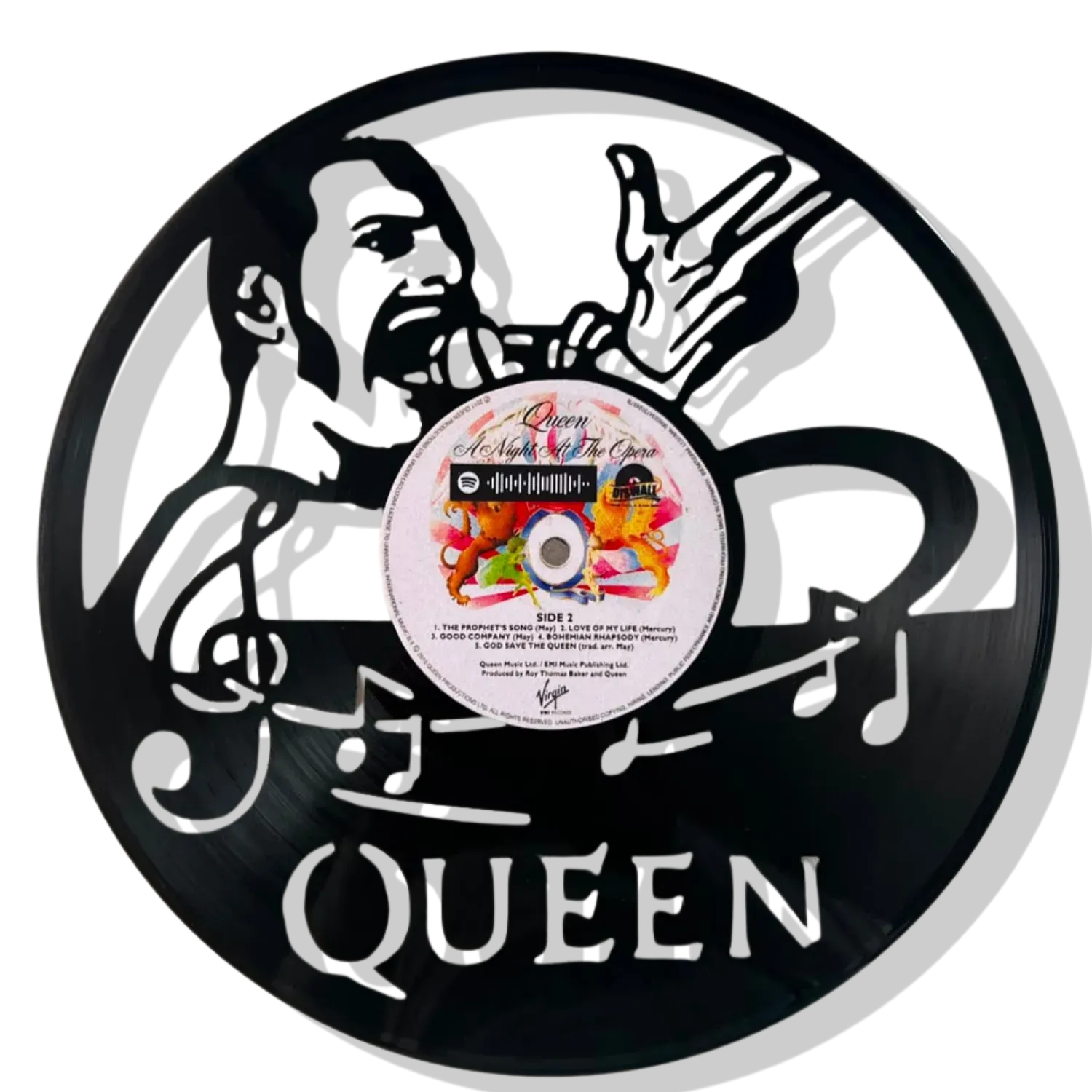 Disco Decorativo Queen 04