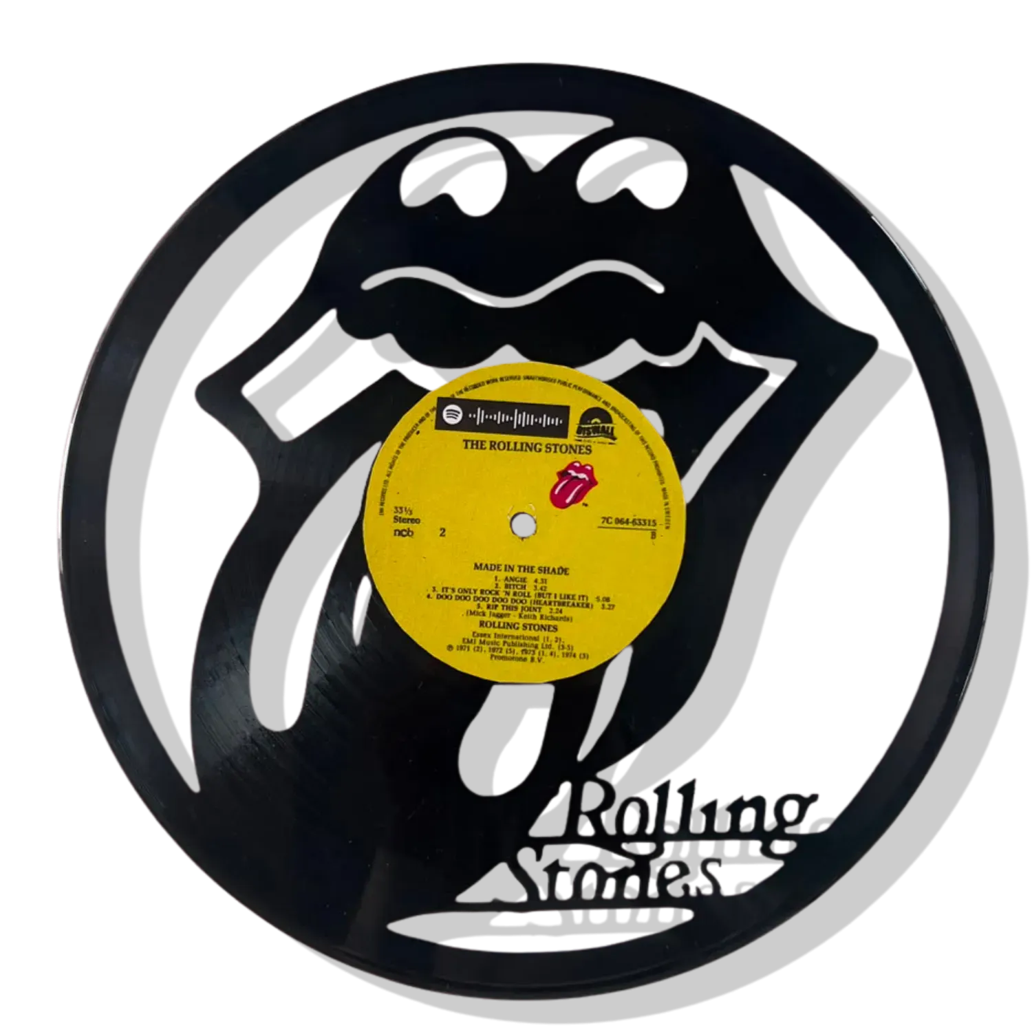 Disco Decorativo Rolling Stones 01