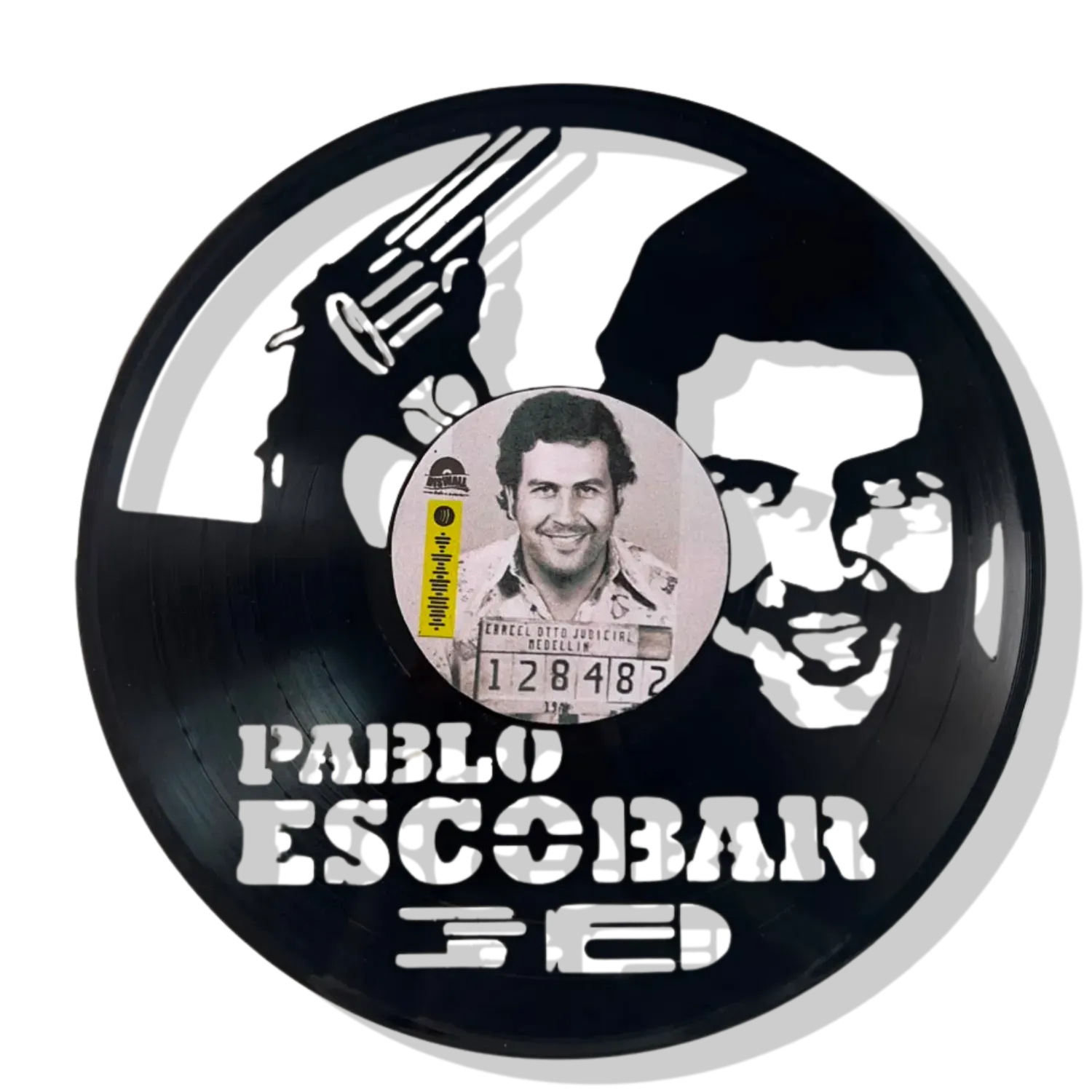 Disco Decorativo Pablo Escobar 01