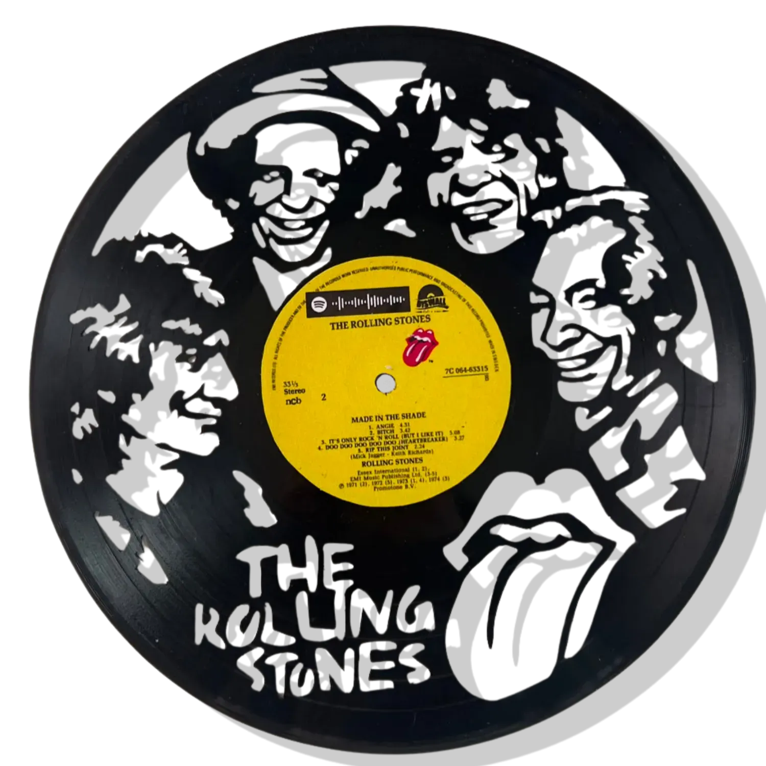 Disco Decorativo Rolling Stones 02
