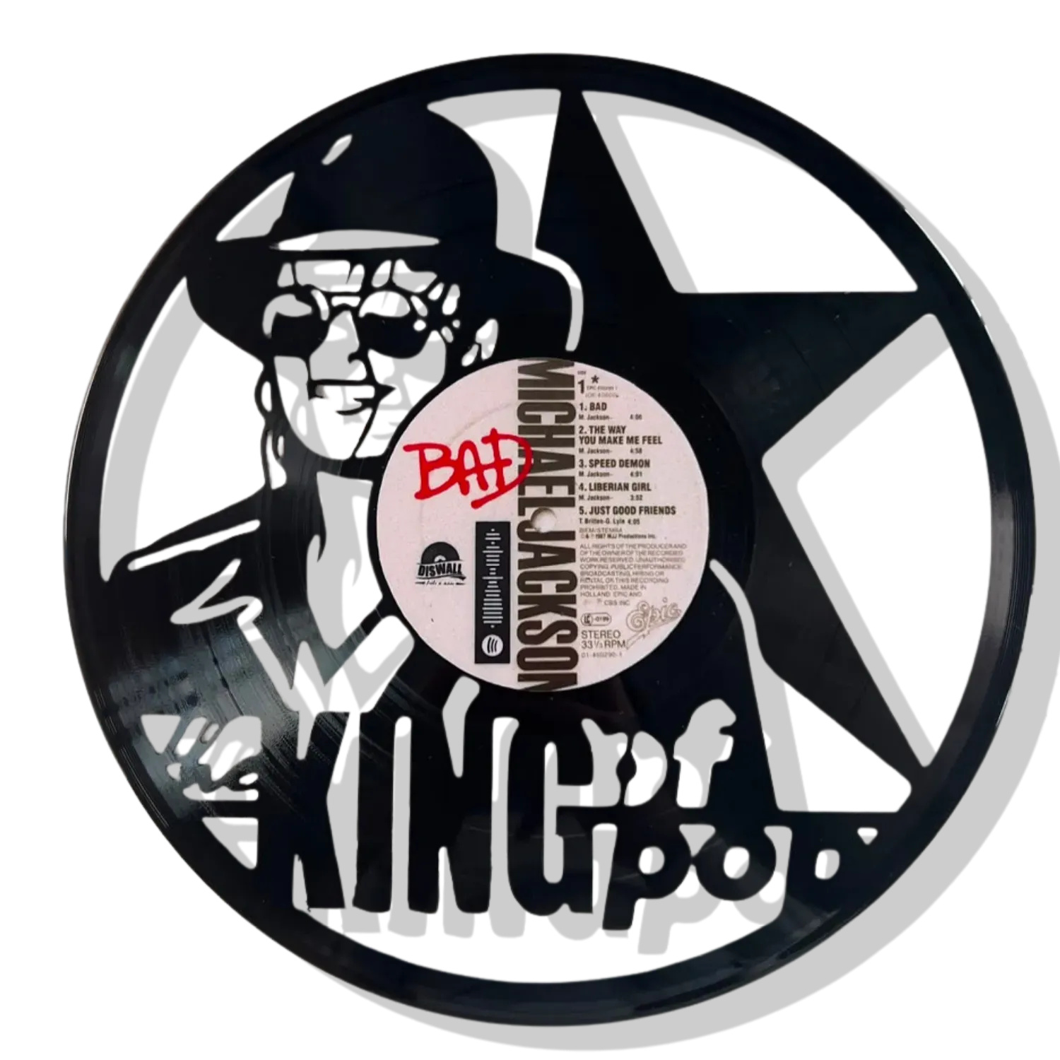 Disco Decorativo Michael Jackson 02