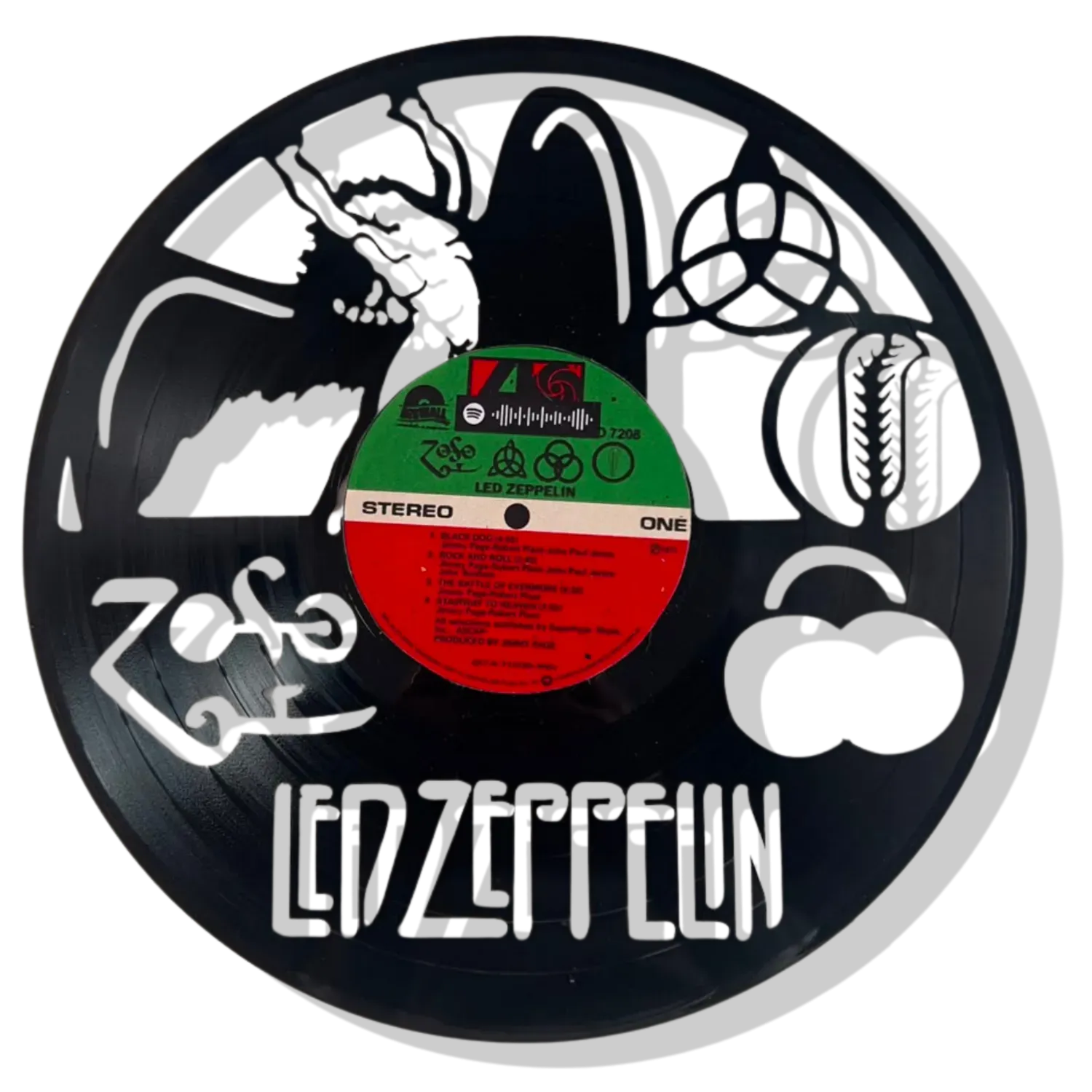 Disco Decorativo Led Zeppelin 01