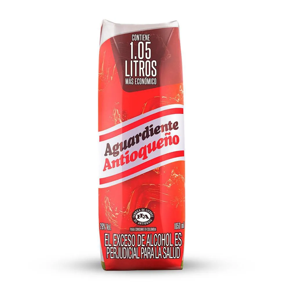Litro antioqueño rojo 1.000ml