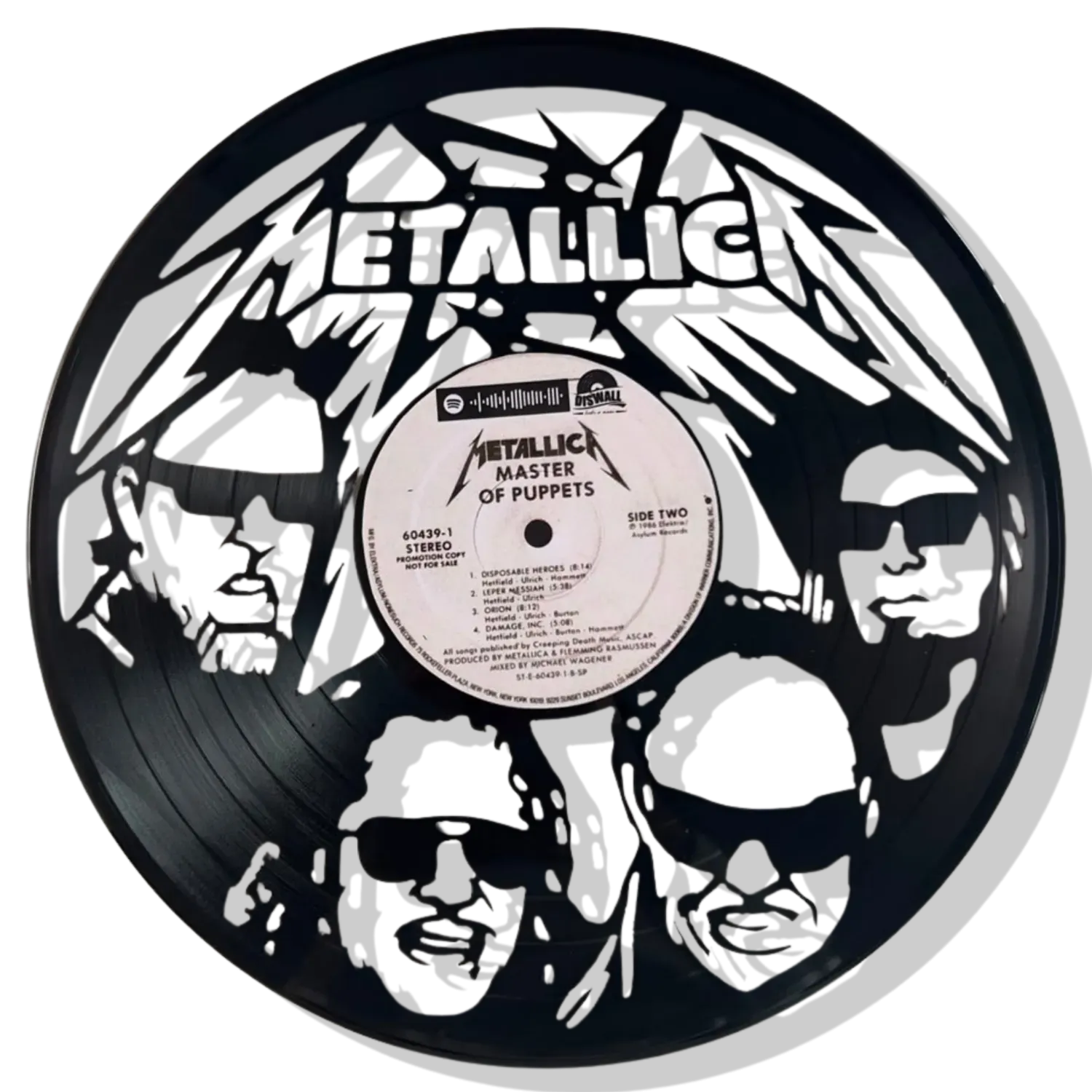 Disco Decorativo Metallica