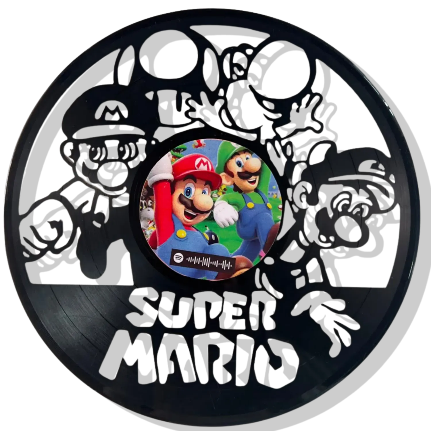 Disco Decorativo Super Mario