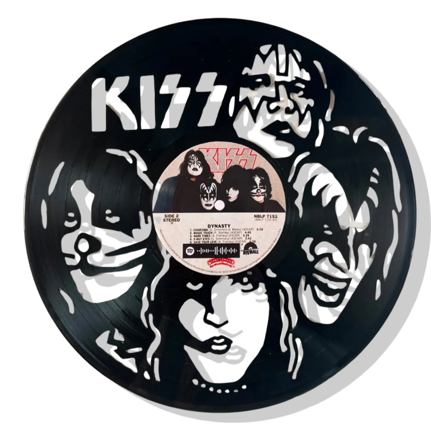 Disco Decorativo Kiss
