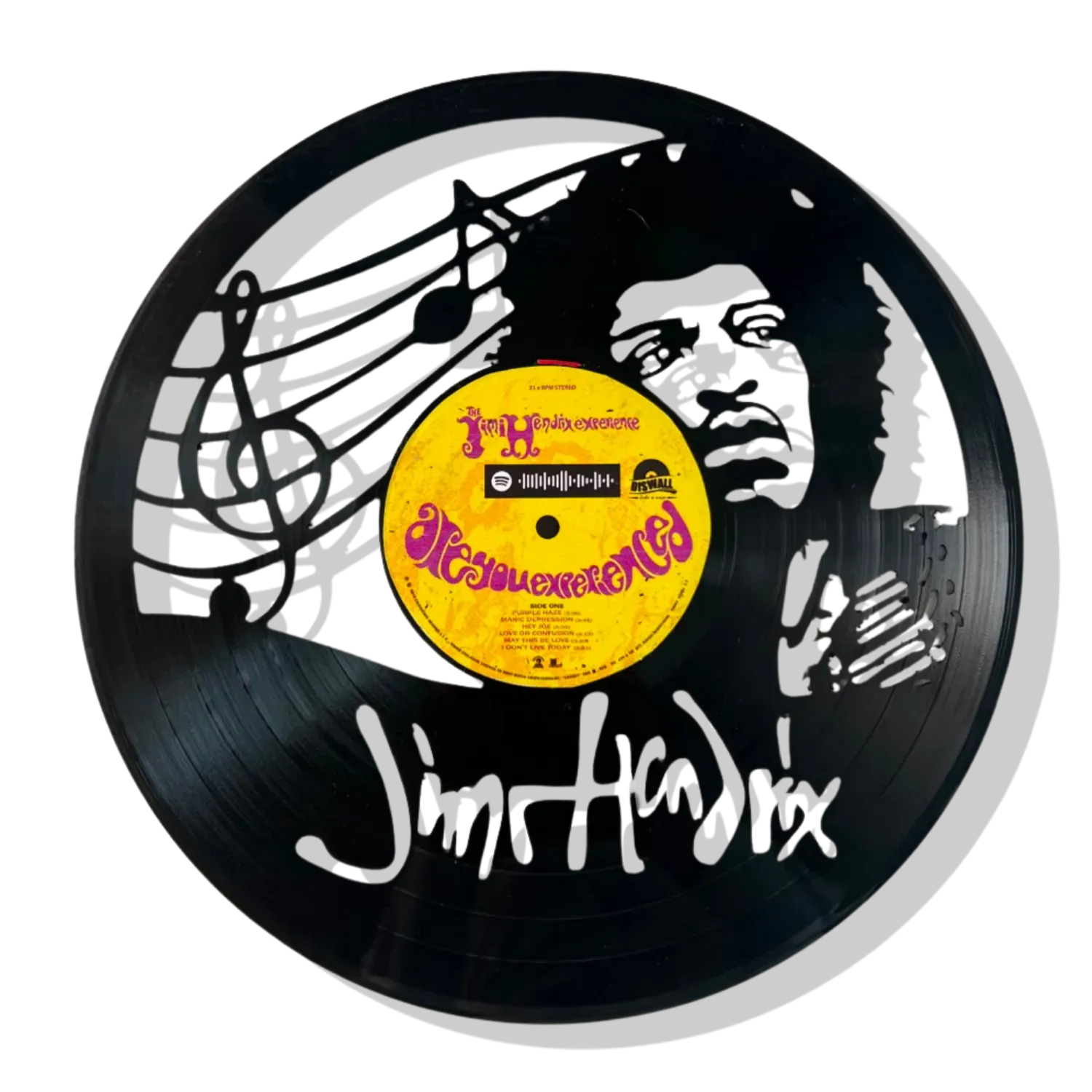 Disco Decorativo Jimi Hendrix 01