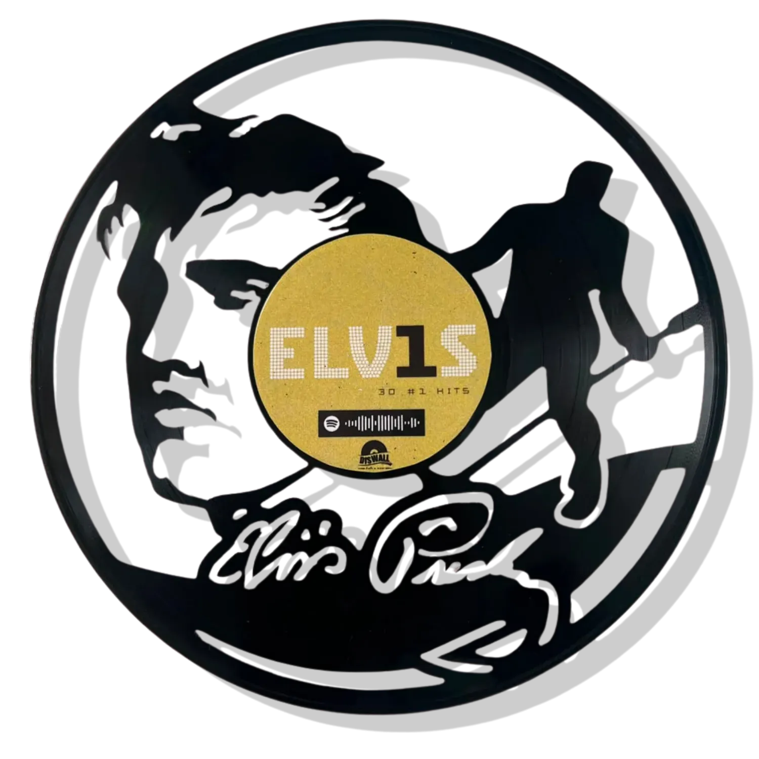 Disco Decorativo Elvis Presley