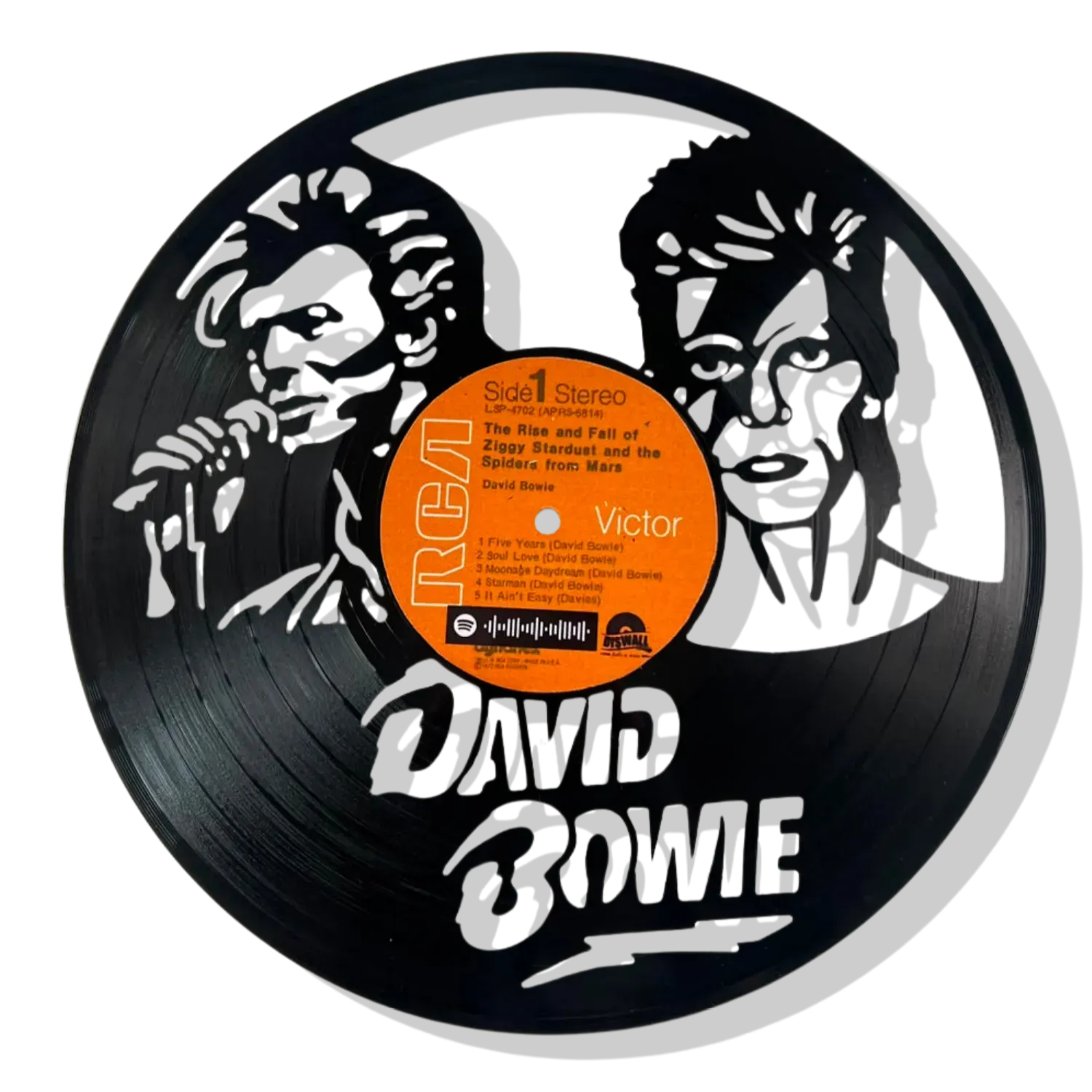 Disco Decorativo David Bowie