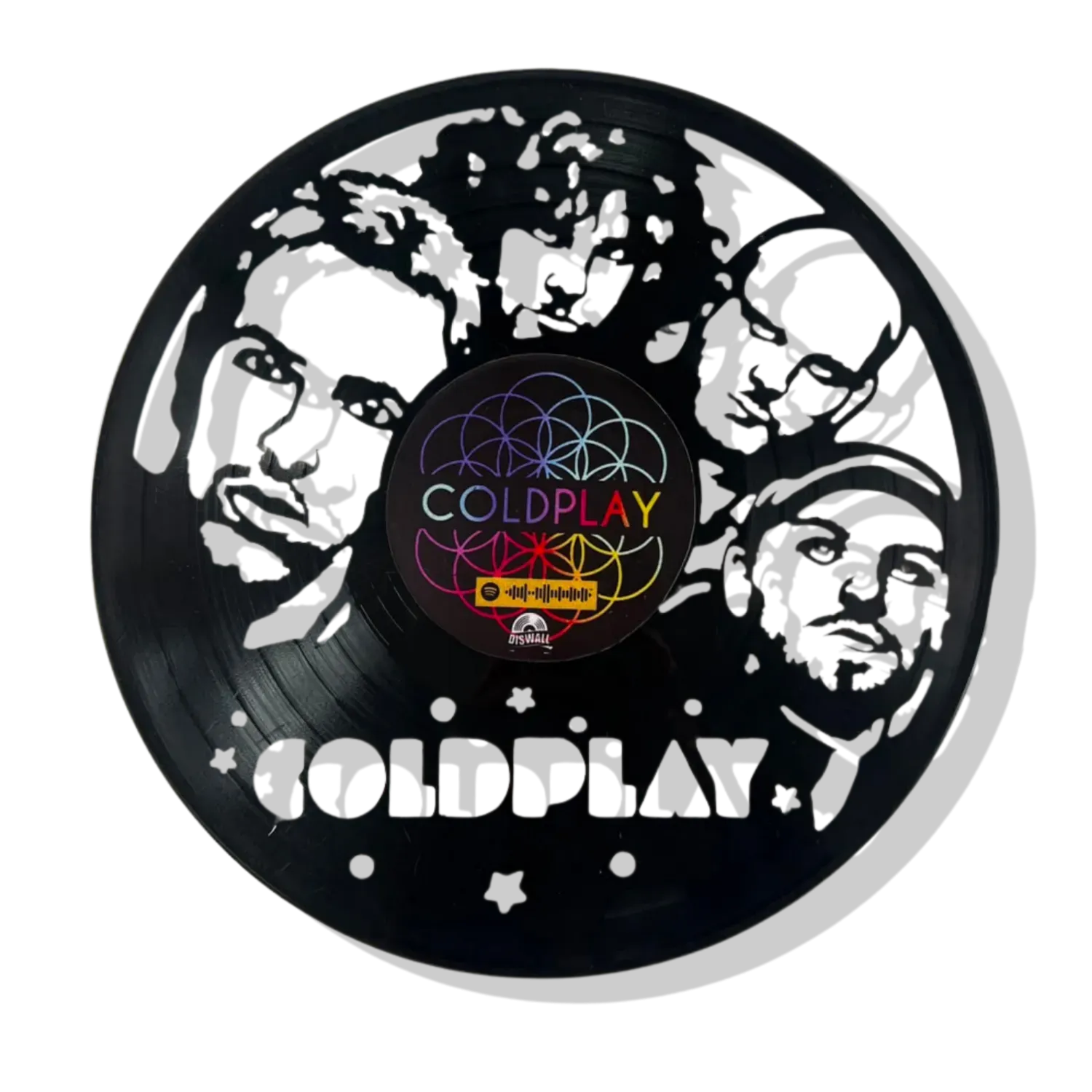 Disco Decorativo Coldplay