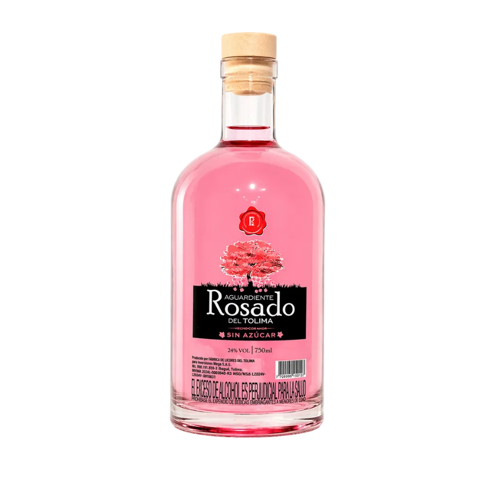 Aguardiente Rosado del Tolima
