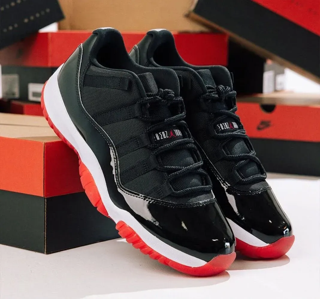 NIKE AIR JORDAN 11 LOW BRED MEN