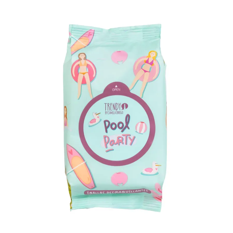 Toallas Desmaquillantes Pool Party Pequeñas