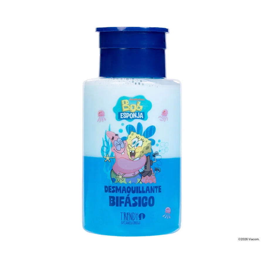 DESMAQUILLANTE BIFÁSICO BOB ESPONJA TRENDY