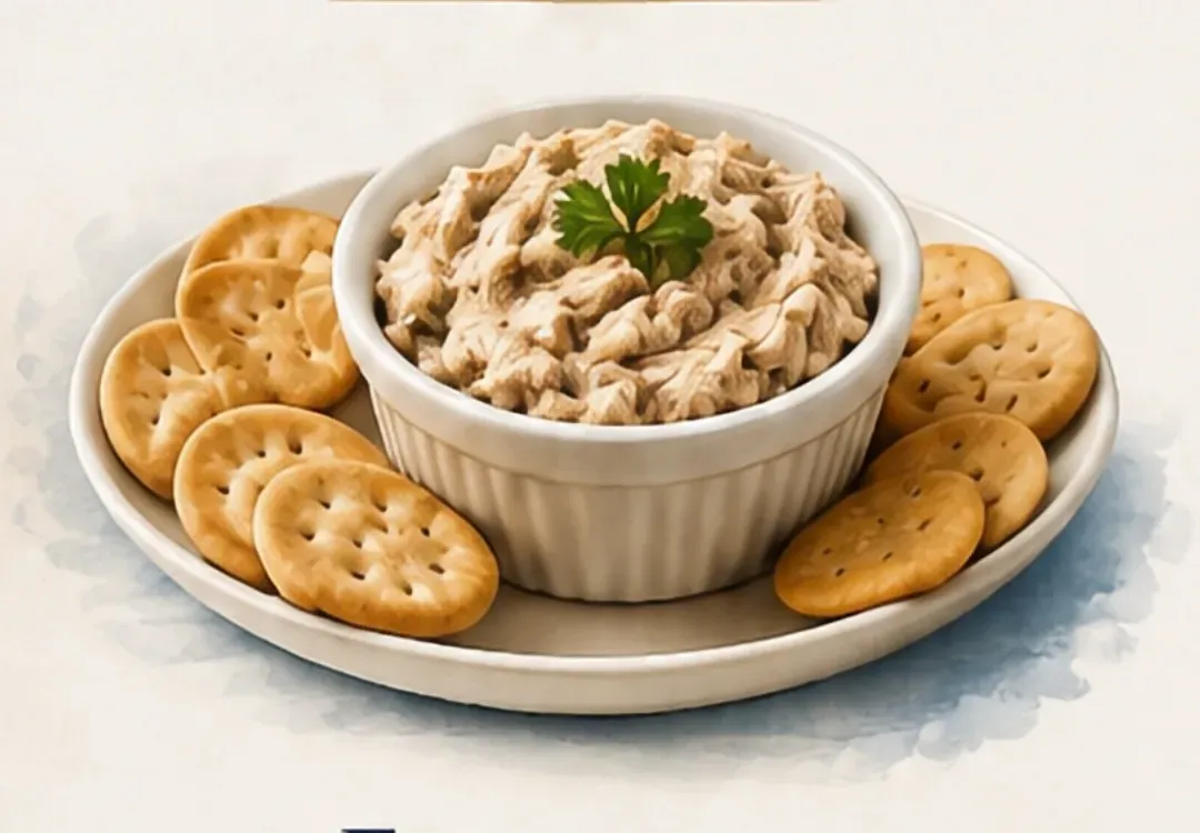 Atún con galletas