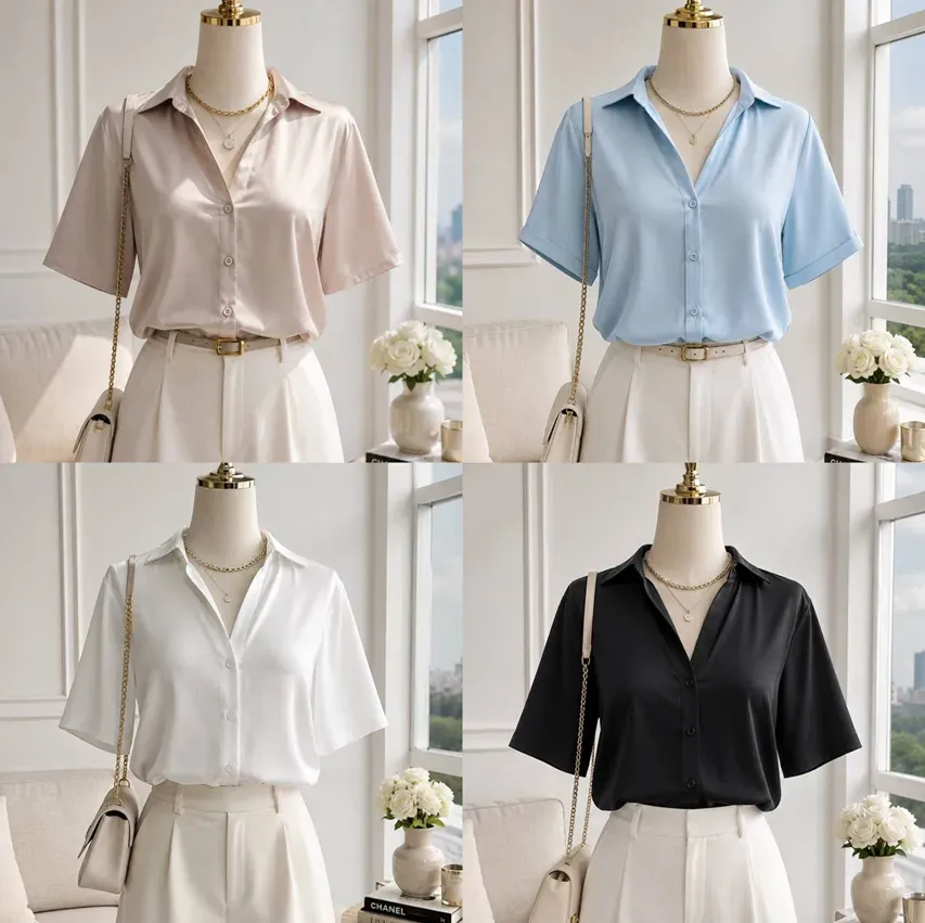 Blusa Satinada Premium
