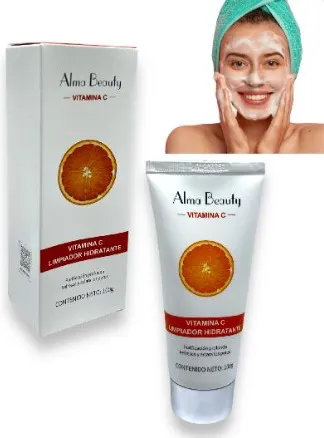 LIMPIADOR FACIAL HIDRATANTE CONTIENE VITAMINA C.