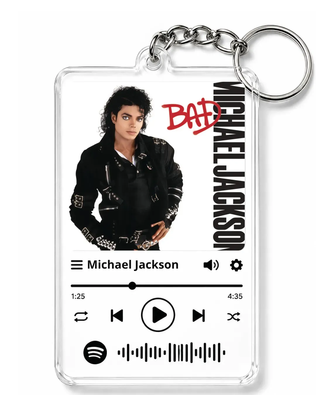 llavero michael jackson