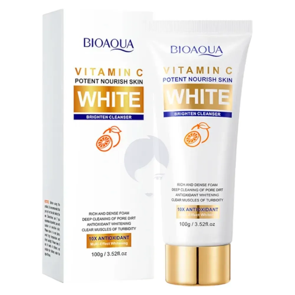 JABÓN LIMPIADOR facial vitamina c white de biagua