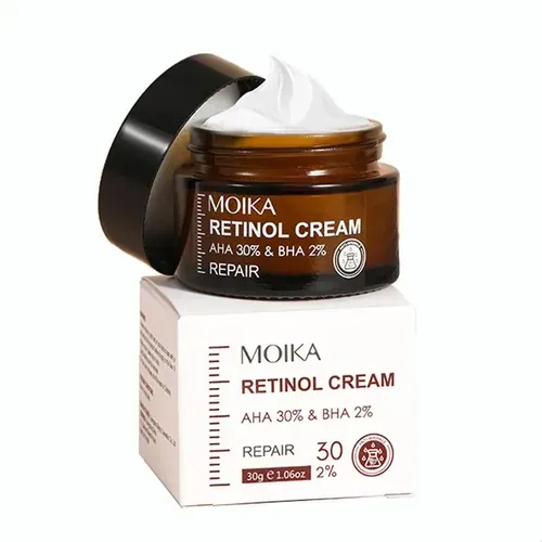 Crema facial con retinol y AHA 30% Y BHA 2%
