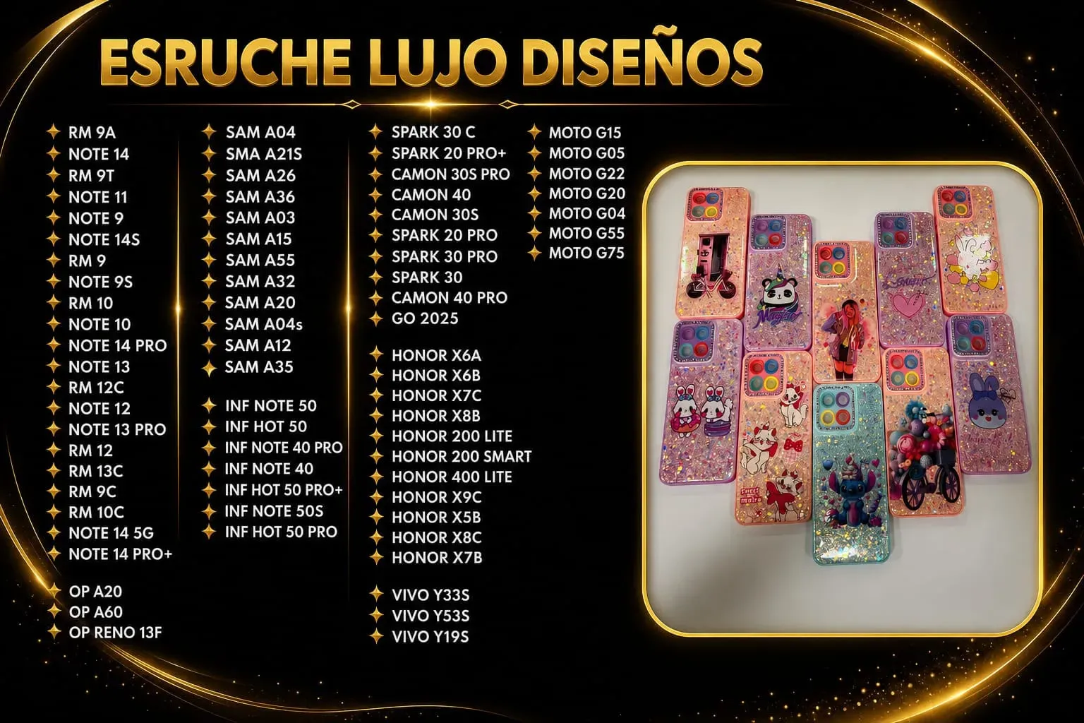 Estuches lujo diseño