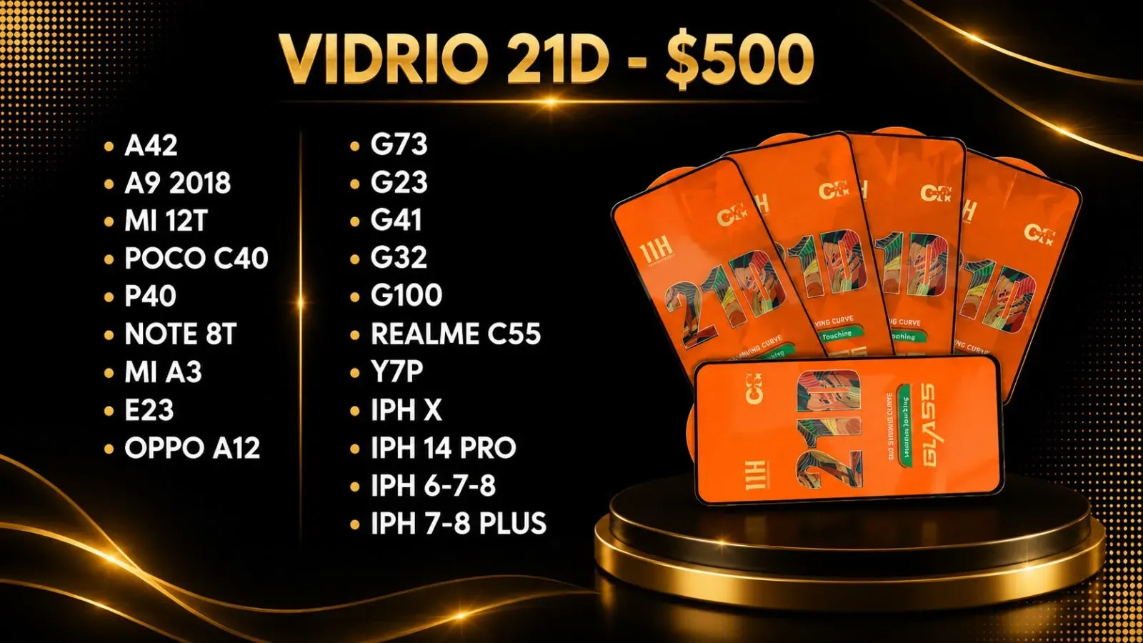 Vidrio 21D