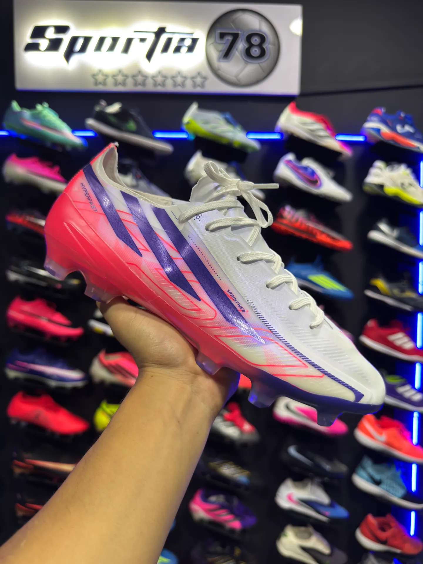 F50 Hyperfast / Blanco-Rosa