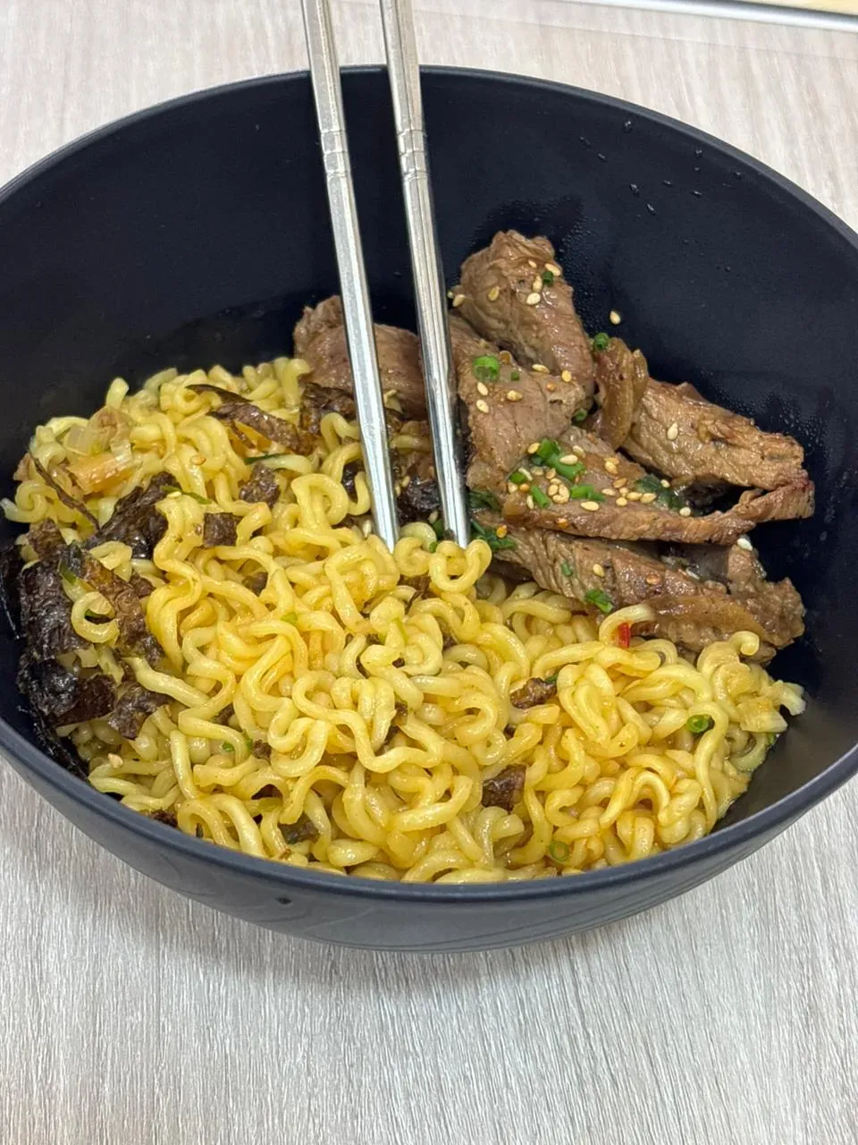 Ramen preparado