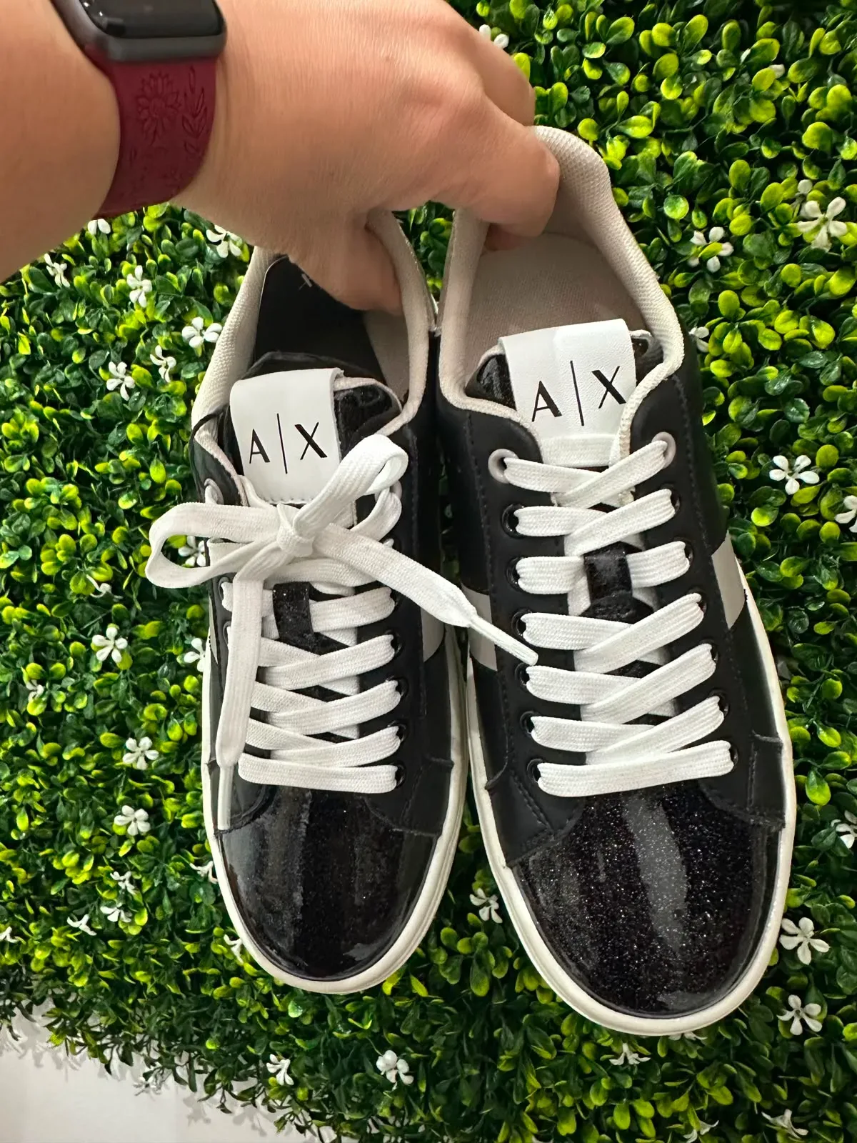 Tenis Armani Exchange brillante