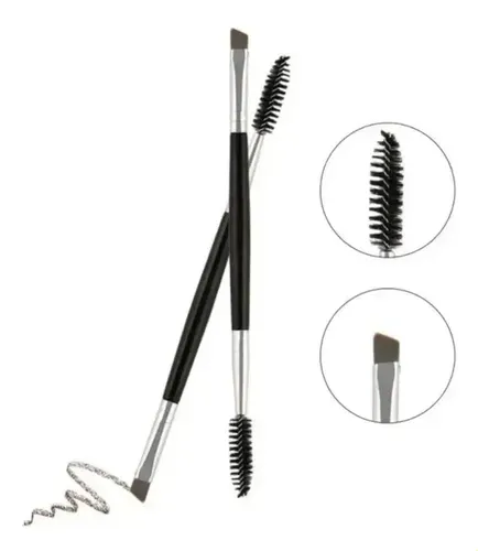 Brocha Doble para cejas