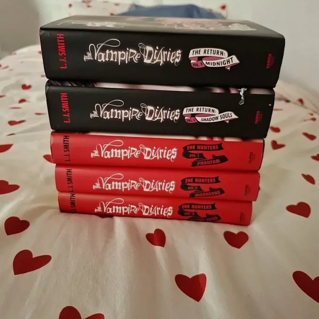 The vampire diaries libros