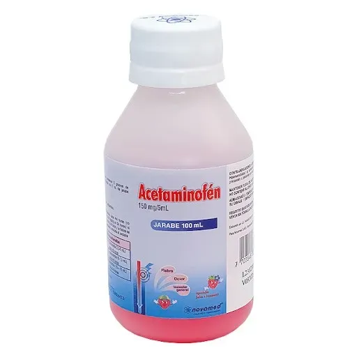 ACETAMINOFEN 150 MG / 5 ML X 100 ML JBE - NOVAMED GENERICO