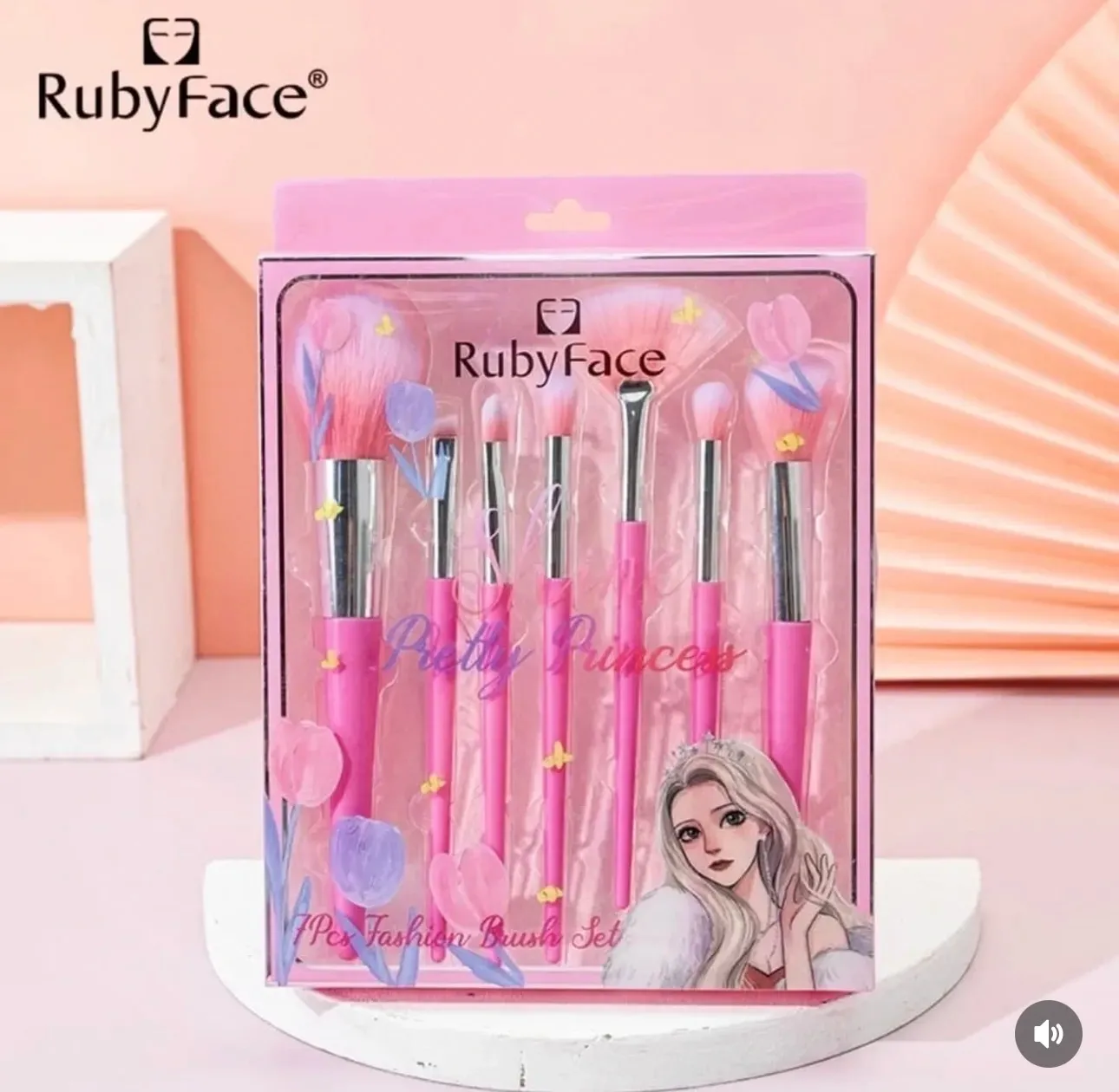 set de brochas de maquillaje