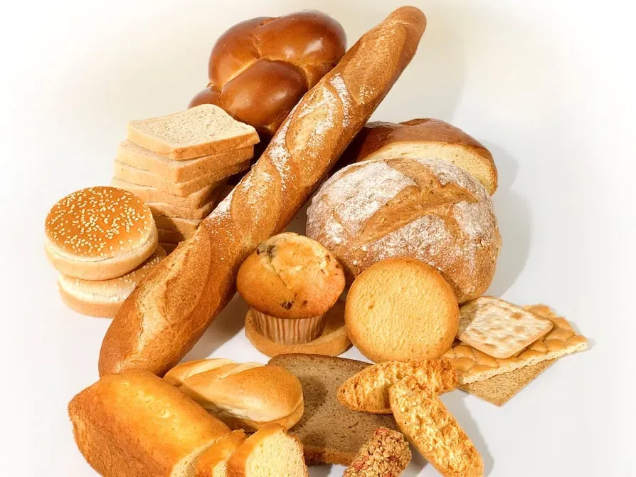 Orden de pan dulce o pan tostadas, integral o blanco